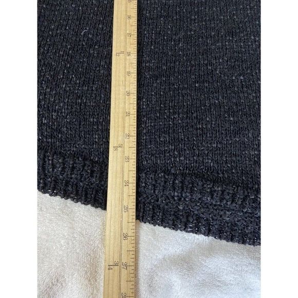 Chico's women's black 3/4 sleeve sweater size 1 - Picture 3 of 8